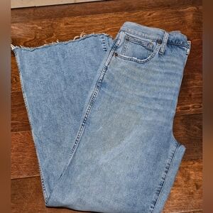 Madewell Light Blue Flare & Wide Leg Jeans